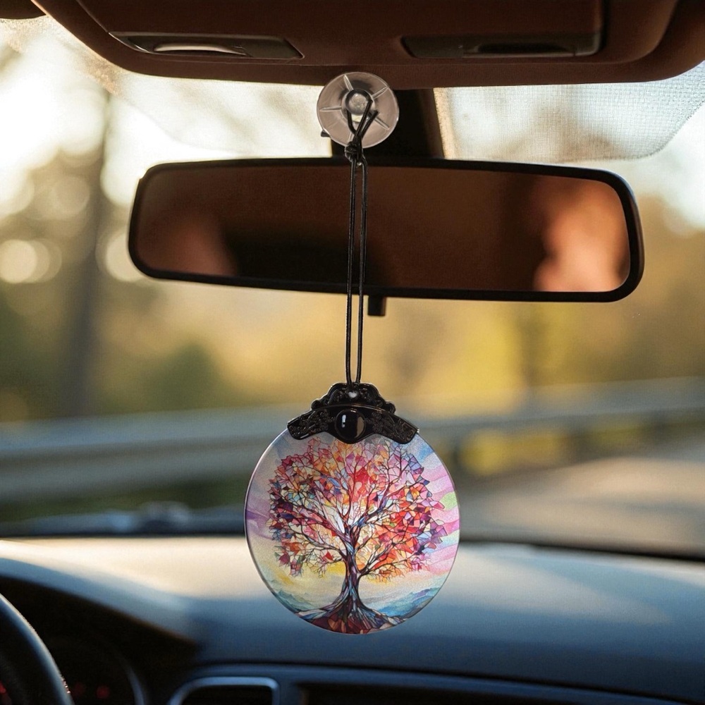Colorful Tree of Life Hanging Ornament